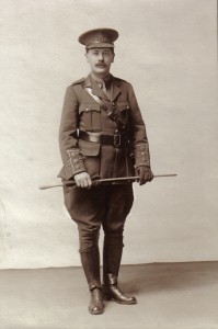 Reverend Doctor Captain D M Brown in uniform